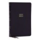 NKJV, Single-Column Reference Bible, Verse-by-verse, Black Bonded Leather, Red Letter, Comfort Print