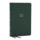 NKJV, Single-Column Reference Bible, Verse-by-verse, Green Leathersoft, Red Letter, Comfort Print