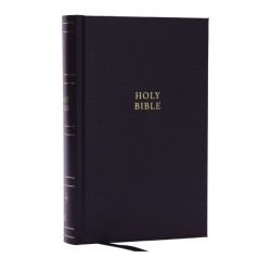 NKJV, Single-Column Reference Bible, Verse-by-verse, Hardcover, Red Letter, Comfort Print