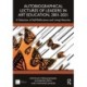 Autobiographical Lectures of Leaders in Art Education, 2001–2021: A Selection of Self-Reflections and Living Histories