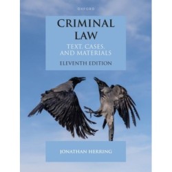 Criminal Law: Text, Cases, and Materials
