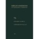 Th Thorium: Compounds with S, Se, Te and B