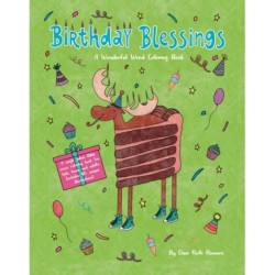 Birthday Blessings: A Wonderful Word Coloring Book