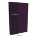 NKJV Personal Size Large Print Bible with 43,000 Cross References, Purple Leathersoft, Red Letter, Comfort Print (Thumb Indexed)
