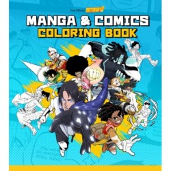 Saturday AM Manga and Comics Coloring Book