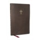 NKJV Holy Bible, Ultra Thinline, Black Leathersoft, Red Letter, Comfort Print