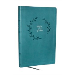 NKJV Holy Bible, Value Ultra Thinline, Teal Leathersoft, Red Letter, Comfort Print