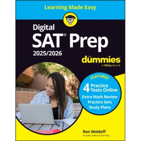 Digital SAT Prep 2025/2026 For Dummies: Book + 4 Practice Tests + Flashcards Online