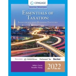 South-Western Federal Taxation 2022: Essentials of Taxation: Individuals and Business Entities (Intuit ProConnect Tax Online & RIA Checkpointi¿½, 1 term Printed Access Card)