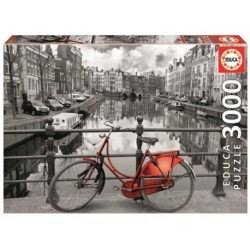 Amsterdam - Black & White 3000pc Puzzle