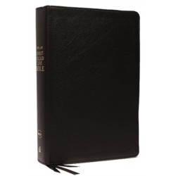 NKJV, Spirit-Filled Life Bible, Third Edition, Genuine Leather, Black, Red Letter, Comfort Print: Kingdom Equipping Through the Power of the Word