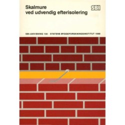 Anvisning 156: Skalmure ved udvendig efterisolering