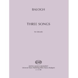 Three Songs for Solo Viola