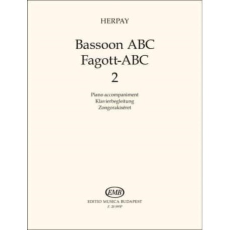 Bassoon ABC 2 Piano accompaniment