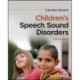 Children's Speech Sound Disorders