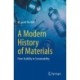 A Modern History of Materials: From Stability to Sustainability