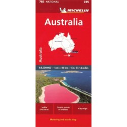 Australia, Michelin National Map 785
