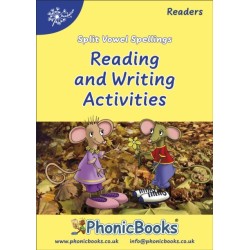 Phonic Books Dandelion Readers Split Vowel Spellings Activities: Photocopiable Activities Accompanying Dandelion Readers Split Vowel Spellings Set