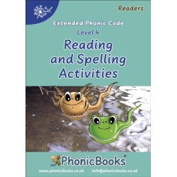 Phonic Books Dandelion Readers Reading and Spelling Activities Vowel Spellings Level 4: Alternative vowel and consonant spellings, and Latin suffixes