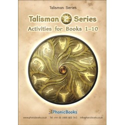 Phonic Books Talisman 2 Activities: Alternative vowel and consonant spellings, and Latin suffixes