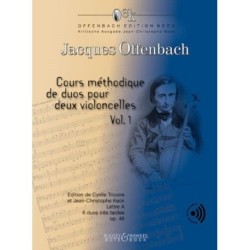 Cours methodique de duos pour deux violoncelles Vol. 1: Edition de Cyrille Tricoire et Jean-Christophe Keck. Vol. 1. op. 49. 2 cellos. Performing score.