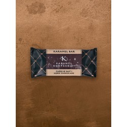 Karamel bar - Fløde og salt i mørk chocolate
