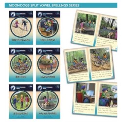 Phonic Books Moon Dogs Split Vowel Spellings: Decodable Phonic Books for Catch Up (silent 'e')