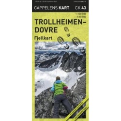 Trollheimen-Dovre : fjellkart: fjellkart