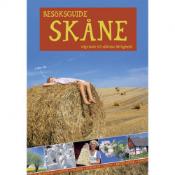 Besöksguide Skåne: vägvisare till skånska härligheter (m. register, kort, GPS)