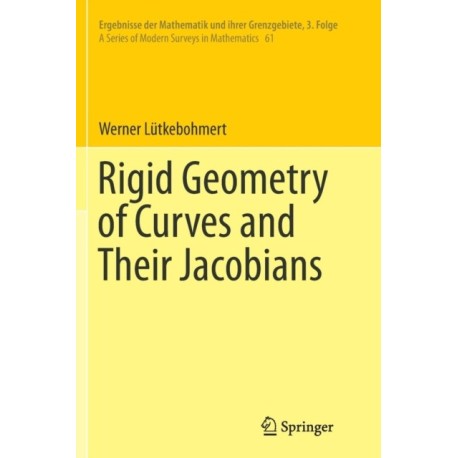 Rigid Geometry of Curves and Their Jacobians