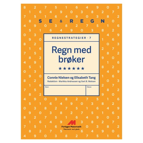 Regnestrategier 7 - sælges i sæt af 5 stk.: Regn med brøker