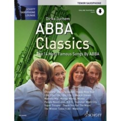 Abba Classics: The 14 Most Famous Songs by ABBA. tenor saxophone.