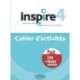 Inspire 4 - Pack Cahier d'activites + version numerique: B2