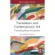 Translation and Contemporary Art: Transdisciplinary Encounters
