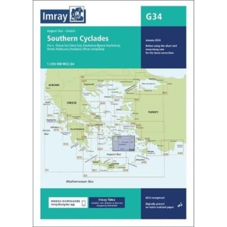 G34 Southern Cyclades (East Sheet): Southern Cyclades