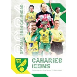 The Official Canaries Icons A3 Calendar 2024