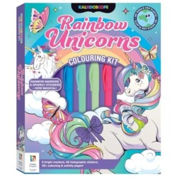 Kaleidoscope Colouring Kit Rainbow Unicorns
