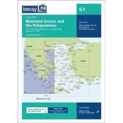G1 Mainland Greece and the Peloponnisos: Passage Chart