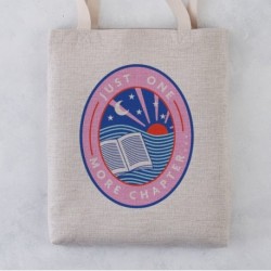 Just One More Chapter Tote Bag
