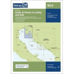 Imray Chart M24: Golfo di Trieste to Losinj and Rab