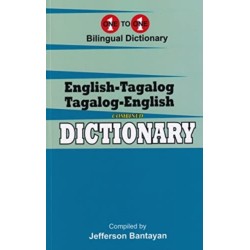 English-Tagalog & Tagalog-English One-to-One Dictionary