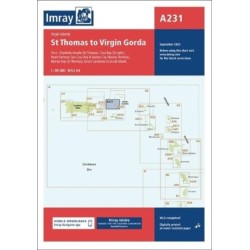 Imray Chart A231: St Thomas to Virgin Gorda