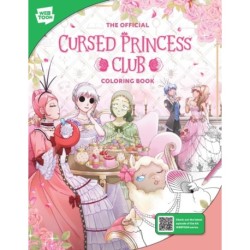The Official Cursed Princess Club Coloring Book: 46 original illustrations to color and enjoy