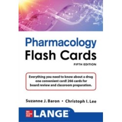 LANGE Pharmacology Flash Cards, Fifth Edition