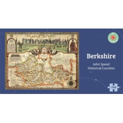 Berkshire Historical 1610 Map 1000 Piece Puzzle