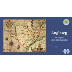 Anglesey Historical 1610 Map 1000 Piece Puzzle