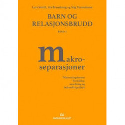 Barn og relasjonsbrudd : tilknytningsbasert forståelse, utredning og behandlingstiltak. Bd. 1 : makroseparasjoner
