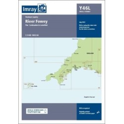 Imray Chart Y46 Laminated: River Fowey (Small Format)