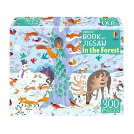 Usborne Book and Jigsaw In the Forest