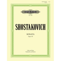 Cello Sonata in D minor Op. 40